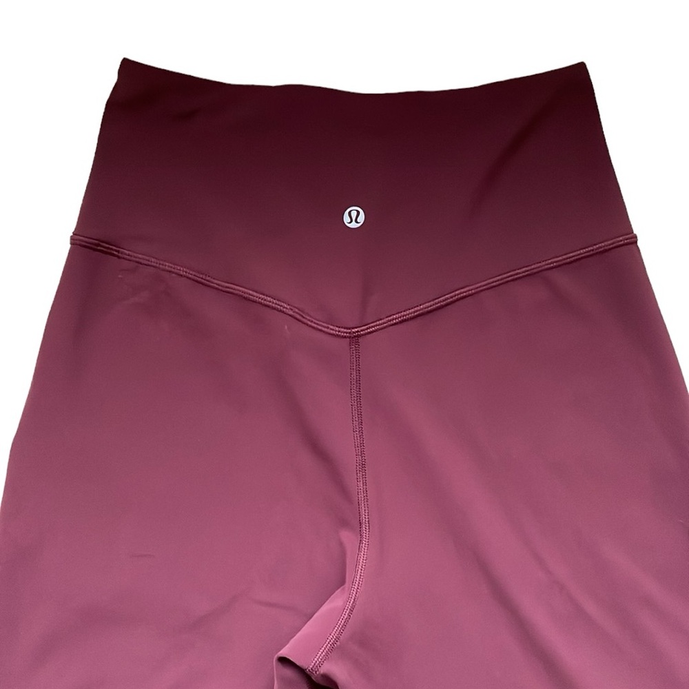 Lululemon Align Wide Leg Super-High-Rise Crop
23" Red Merlot, Size 6 - Picture 9 of 12